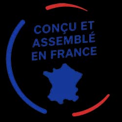 Conçu et assemblé en France